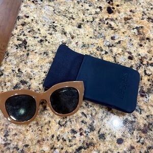 Le Specs Tan Sunglasses